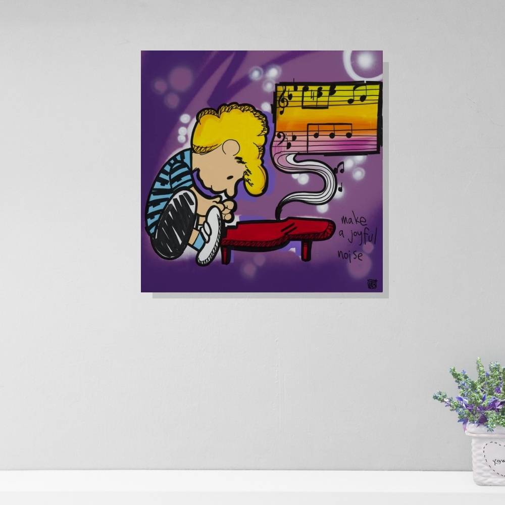 Make a Joyful Noise - Lebo Steel Mineral Print